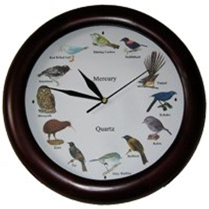 New Zealand Bird Song Clock