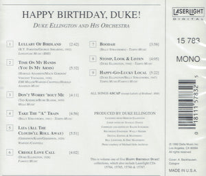 Happy Birthday Duke! April 29th Birthday Sessions - Duke Ellington & His Orchestra VOL 1