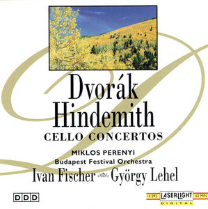 Dvořák Hindemith Cello Concertos (CD)