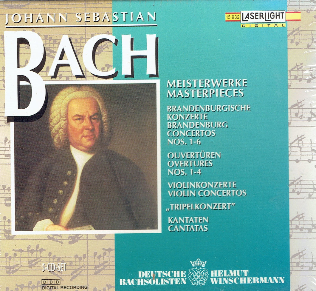 Johann Sebastian BACH - 4 pack of CD's