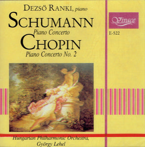 Dezső Ránki, piano - SCHUMANN and CHOPIN Piano Concerto