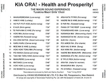 Pokarekare Ana - Love Song  : KIA ORA Turakina Māori Girls Choir